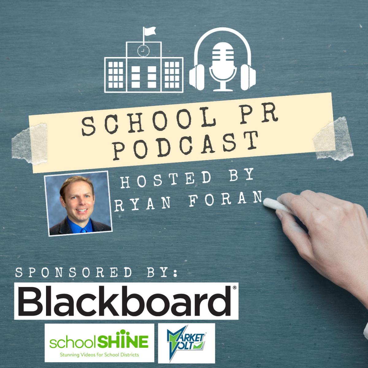 School PR Podcast logo